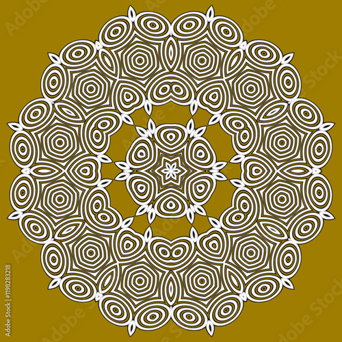 abstract background with ornament