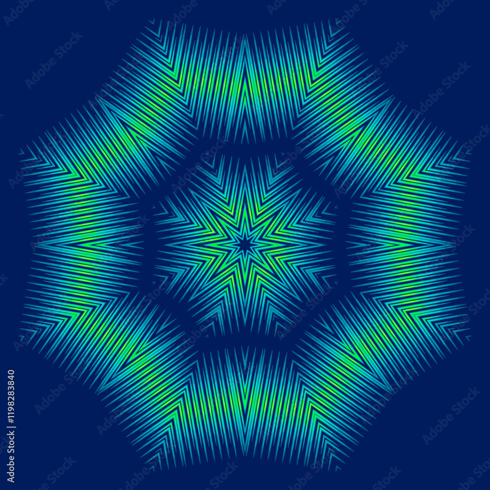 Fototapeta premium abstract blue background with stars
