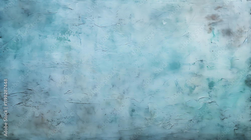 Obraz premium Aquamarine background. Aquamarine concrete grunge wall texture