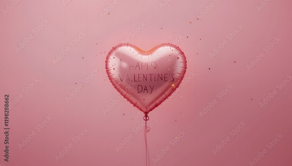 custom made wallpaper toronto digital"Intertwined Hearts: A Minimalistic Valentine's Day Design"