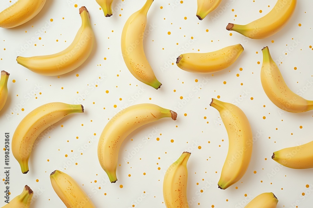 lots of bananas from top view for background. fresh fruit for the background