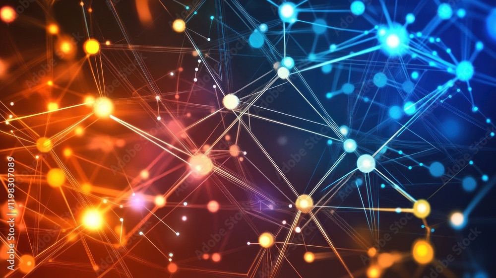 Abstract Network Connections: Digital Nexus of Data and Information Flow Abstract Network Connections: Digital Nexus of Data and Information Flow