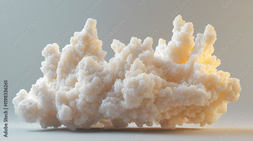 3d render fluffy clouds. Sundrift. Illustration 3d render fluffy clouds. Sundrift. Illustration