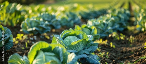 Cabbage Patch in the Sunlight