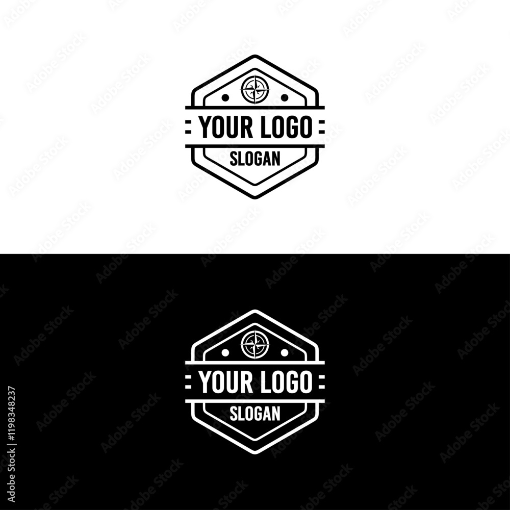 Obraz premium Elegant Logo With Vintage Design, For Your Business 