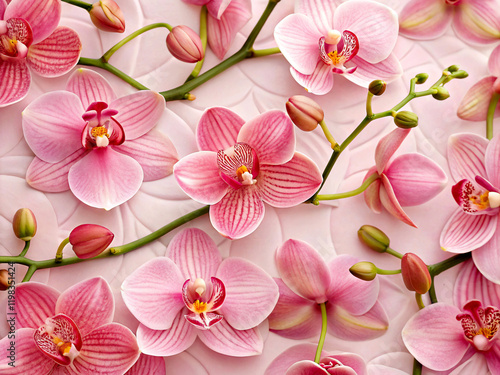 Pink orchid flowers background. orchid, flower, pink, nature, flowers, blossom, beauty, plant, spring, bloom, flora, purple, tropical, branch, petal, garden, floral, phalaenopsis, isolated, beautiful,