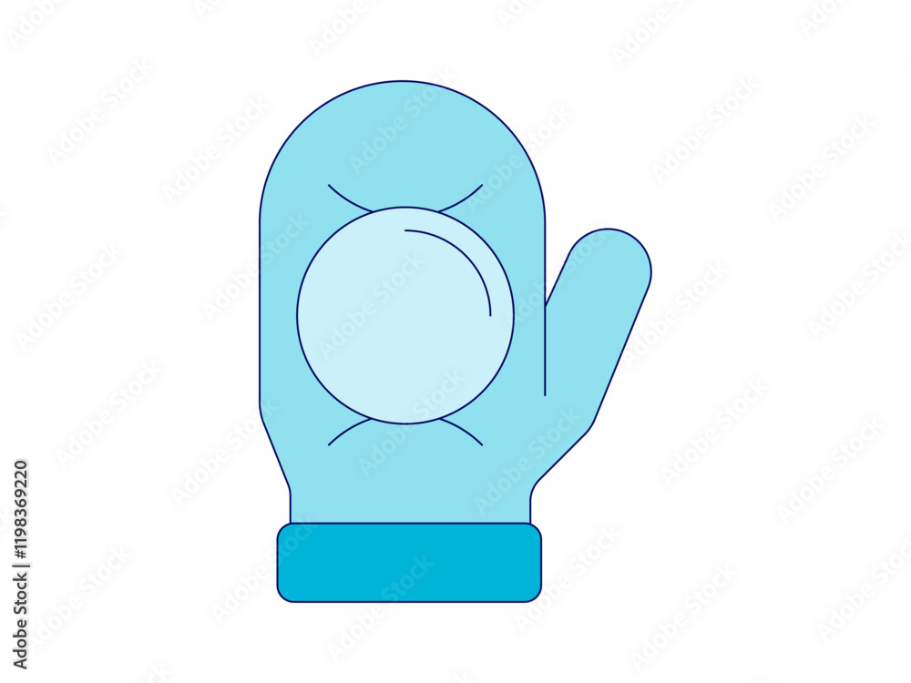 Snow ball icon. Winter icon. Flat vector icon. Snow ball icon. Winter icon. Flat vector icon.