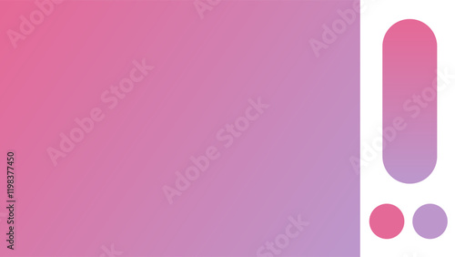 Hot Pink and Lilac gradient background with light blurred pattern. Abstract illustration with gradient blur design. Blurred colored abstract background. Colorful gradient. Vector illustration