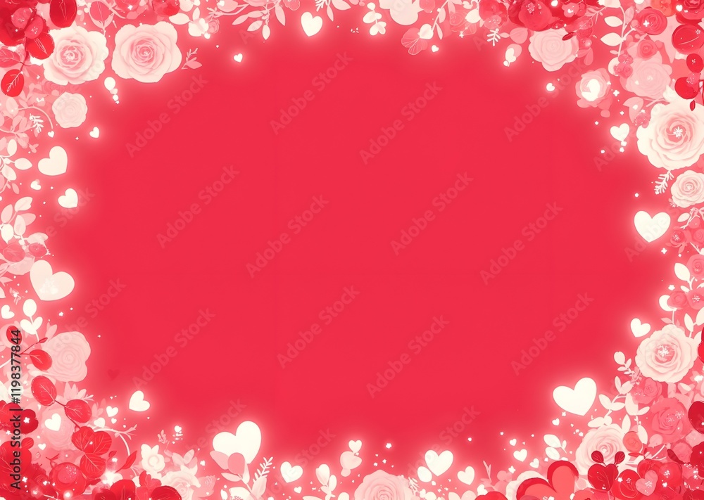 Valentine's day background concept. Love, rose, and chocholate as frame for your greeting card. Valentine's day background concept. Love, rose, and chocholate as frame for your greeting card.