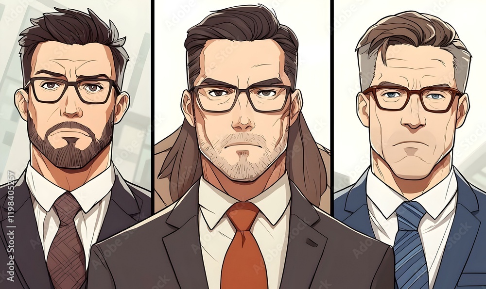 Sales management team illustrated in a flat style, vibrant colors, diverse characters collaborating, modern office backdrop, professional atmosphere. Sales management team illustrated in a flat style, vibrant colors, diverse characters collaborating, modern office backdrop, professional atmosphere.