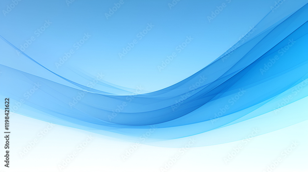 Abstract Blue Waves Design Background Image Abstract Blue Waves Design Background Image