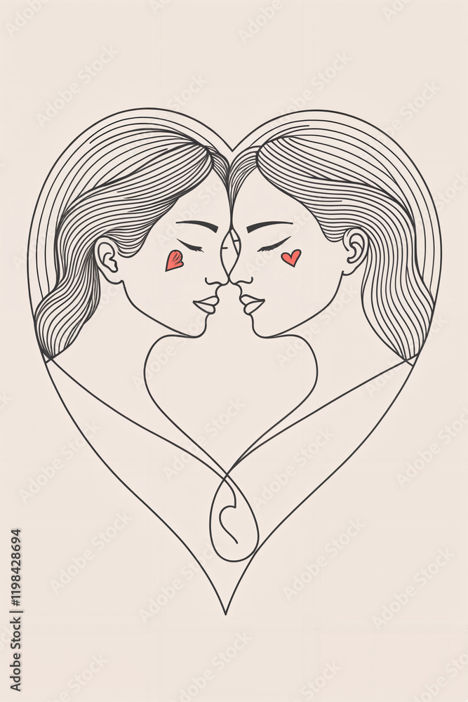 Love Bound by Artistic Lines Love Bound by Artistic Lines