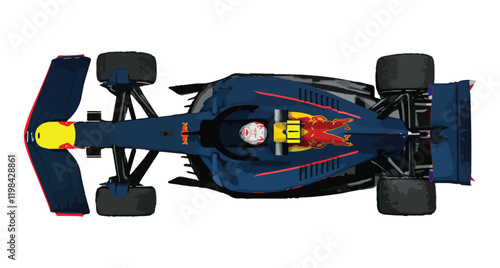 racing car art design vector template