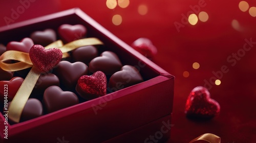 Romantic Valentine's Day Chocolate Box: A Sweet Treat for Your Loved One photo