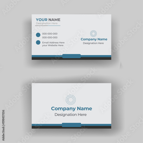 Corporate visiting card design