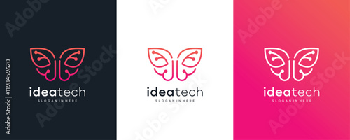 butterfly logo inspiration 