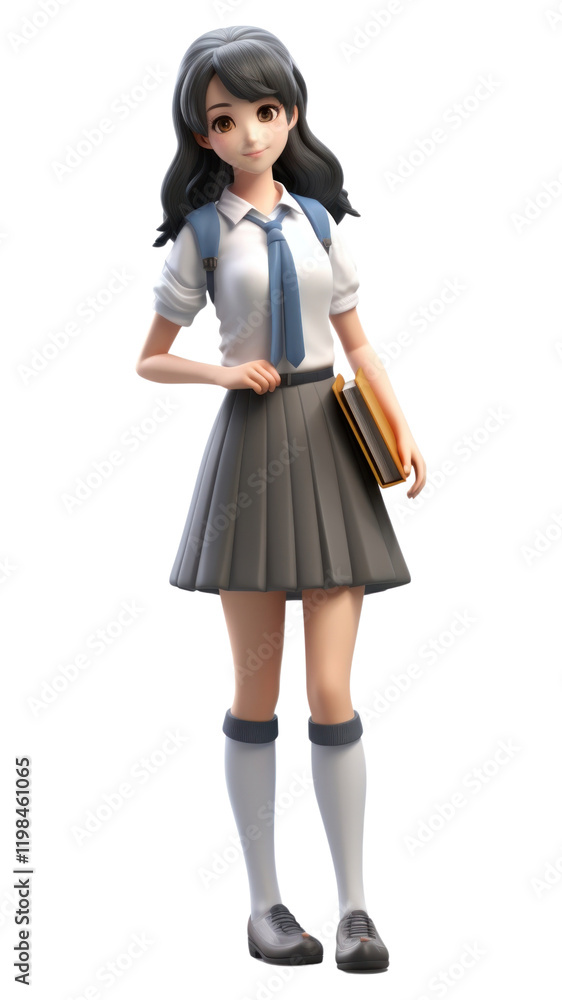 PNG Asian high school girl footwear cartoon skirt. PNG Asian high school girl footwear cartoon skirt.