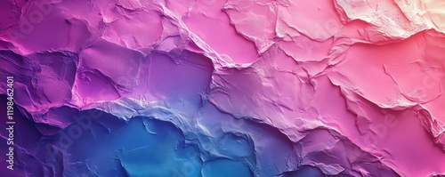 Wallpaper Mural Abstract bright magenta cyan noisy gradient background, illuminated patterns texture landing page, vibrant color transitions, Generative AI Torontodigital.ca