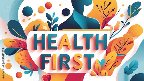 Health First Vibrant Floral Design Promoting Wellness