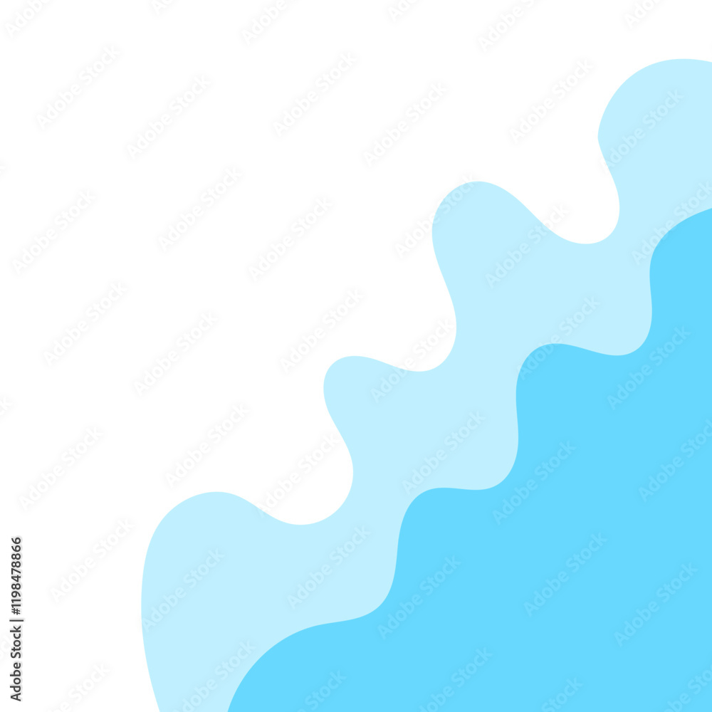 water wave corner abstract water wave corner abstract