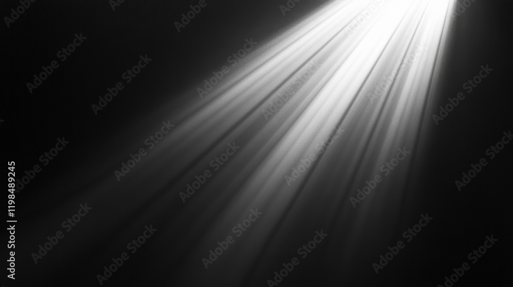 Dramatic Spotlight Effect on Dark Textured Background, Black and White Abstract Lighting. Dramatic Spotlight Effect on Dark Textured Background, Black and White Abstract Lighting.
