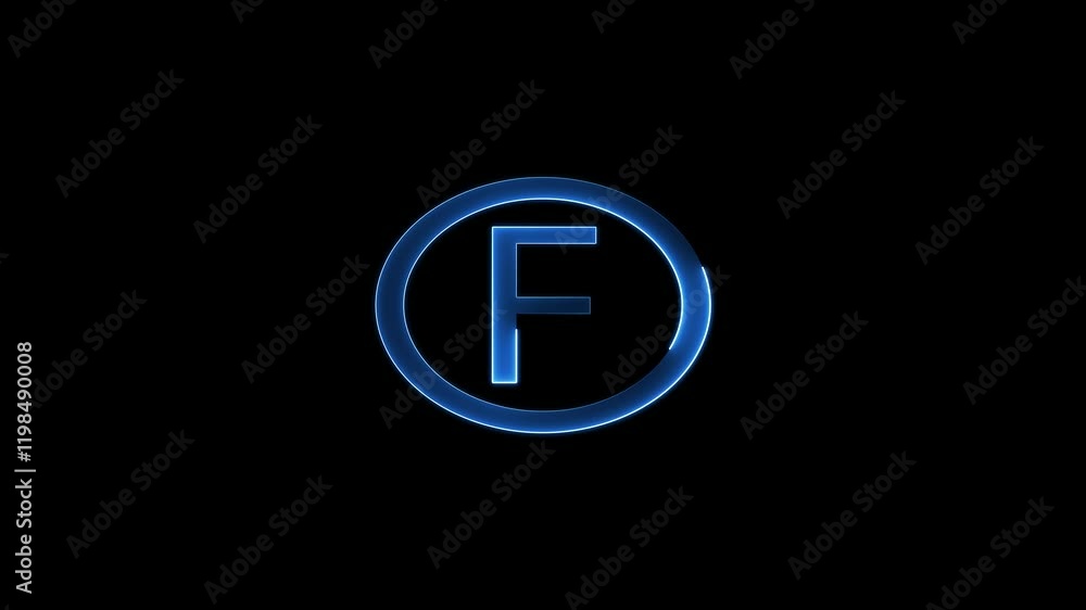English uppercase alphabet design F . All capital alphabets neon animation. Educational concept with neon letter. Latter motion in black background, Animated neon alphabet, 4k video
English uppercase alphabet design F . All capital alphabets neon animation. Educational concept with neon letter. Latter motion in black background, Animated neon alphabet, 4k video