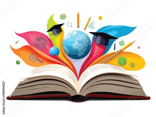 Abstract  World Wetlands Day logo