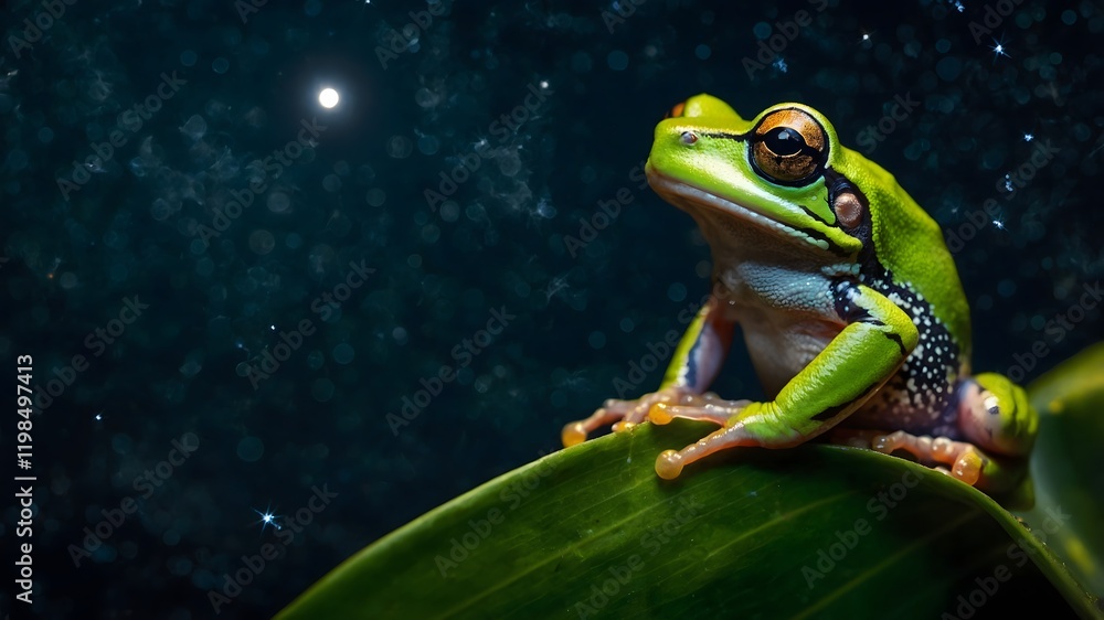 Stealth Mode: Ha swell’s Frog let Blending with Mossy Rock Stealth Mode: Ha swell’s Frog let Blending with Mossy Rock