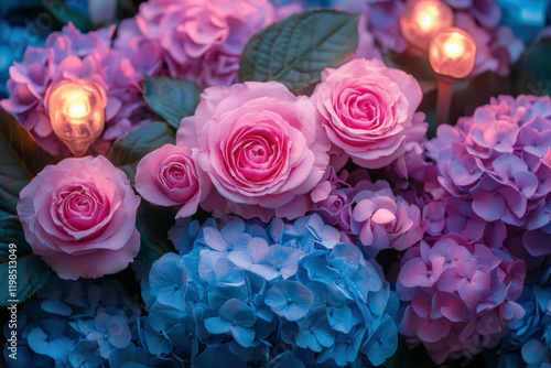 Floral Background Pink And ...