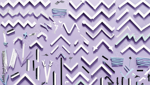 A transparent display of arrows drawn with chalk, arranged dynamically on a creamy peach pastel background, airy and artistic style, 32k, full ultra HD, high resolution  (8).eps