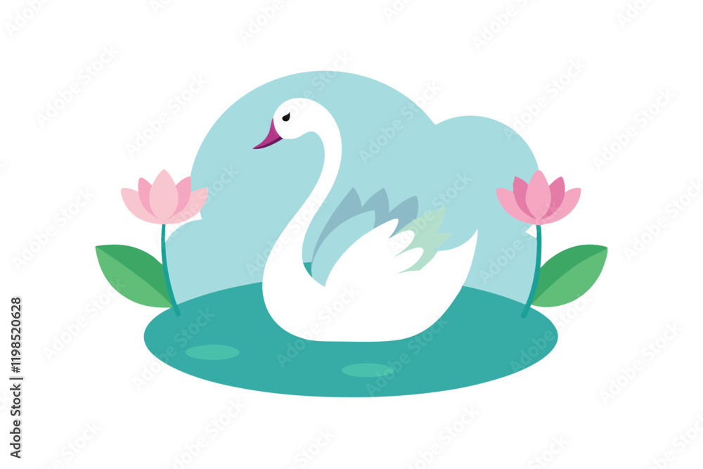 a graceful illustration a graceful illustration