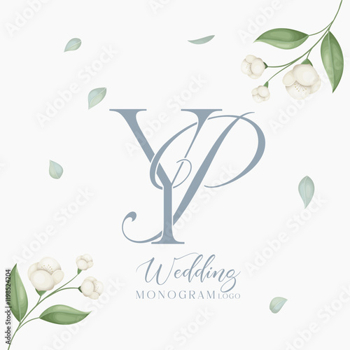 PY YP initial wedding logo monogram photo