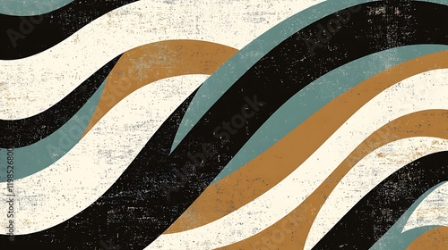 Wallpaper Mural A vintage-inspired advertisement poster, combining warm muted tones and elegant typography to catch the eye.  Torontodigital.ca