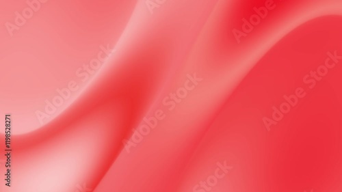 liquid background red gradient motion background with flowing curved waves. 4k video 
