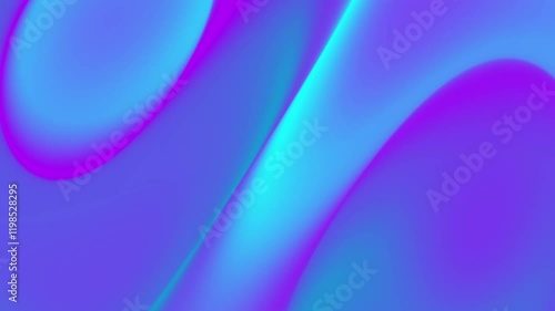liquid background blue gradient motion background with flowing curved waves. 4k video 