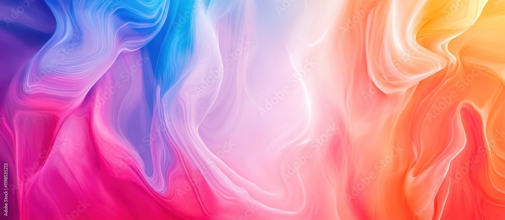 Obraz premium Abstract Colorful Swirls