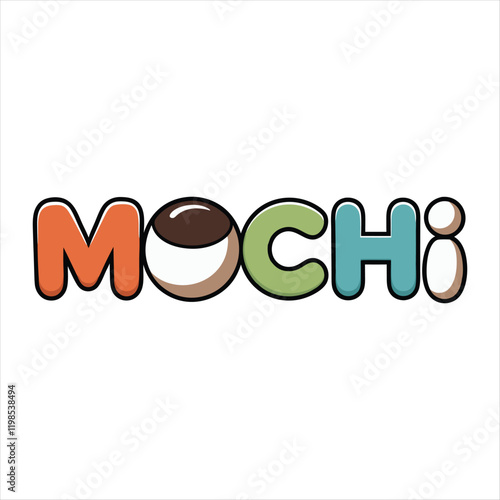 Professional Mochi Logo Design - Downloadable for Commercial and Personal Use
