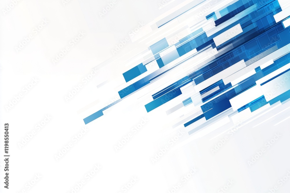 Fototapeta premium A blue and white striped background with a white background