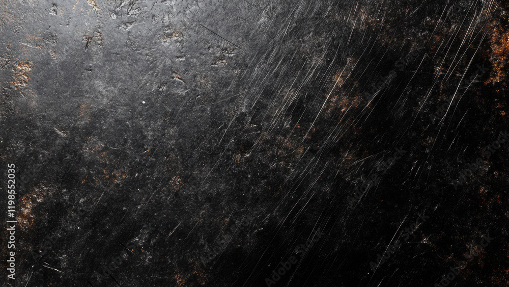 Rough Black Scratched Surface Texture Background Rough Black Scratched Surface Texture Background