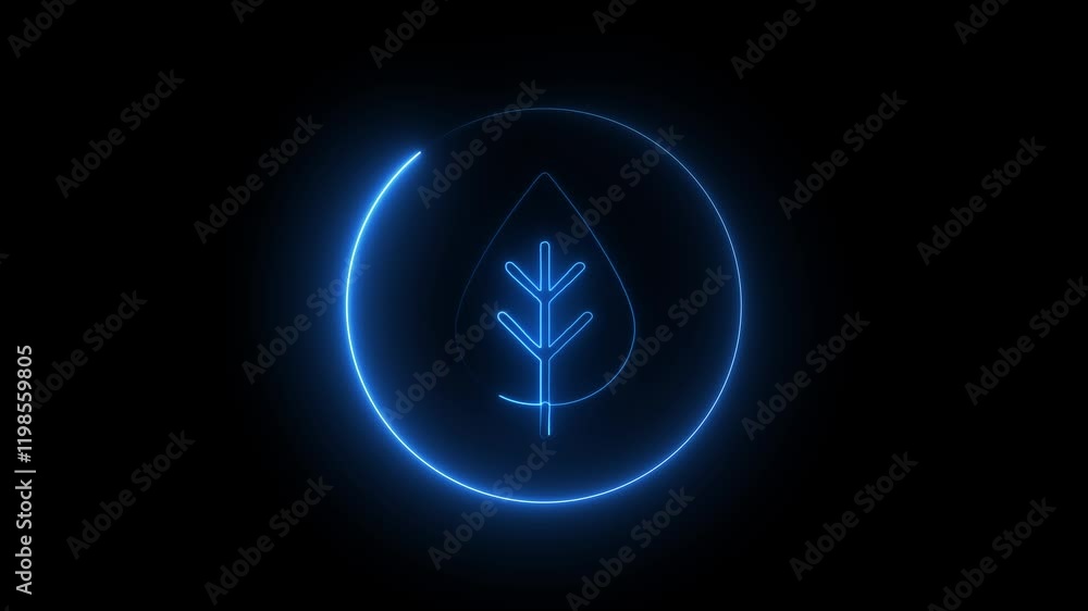 Tropical neon sign. Green plant or leaves. tree neon icon sign. Tropical neon sign. Green plant or leaves. tree neon icon sign.
