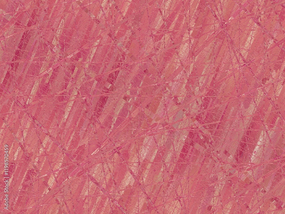 Fototapeta premium Abstract textured background with intersecting pink lines creating a dynamic and energetic design.
