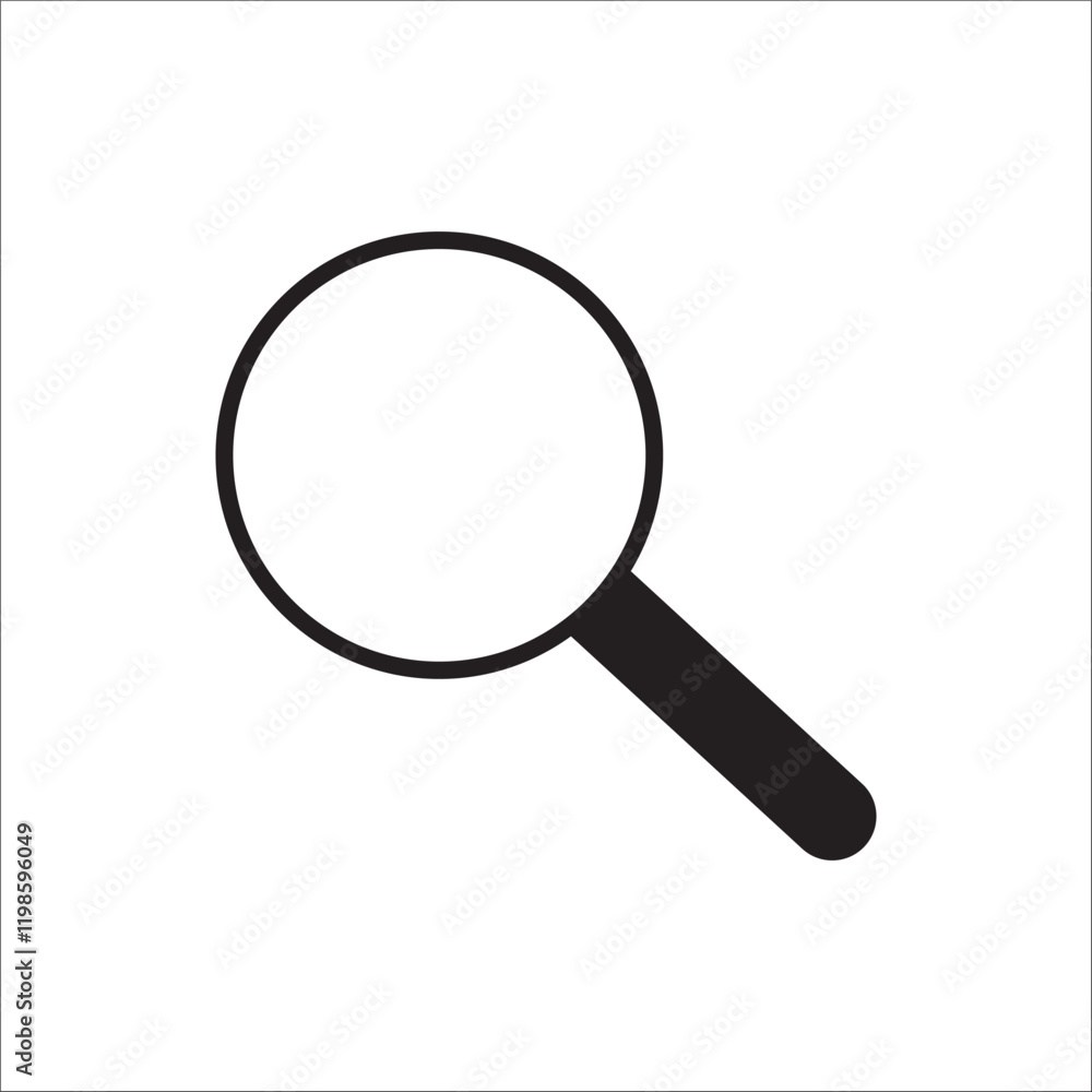 magnifying glass icon. magnifier magnifying glass icon. magnifier