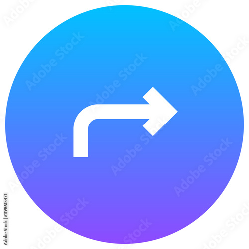 Turn Right Icon