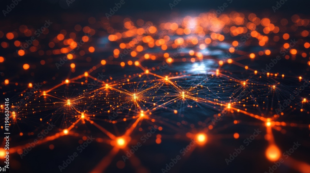 Network, connections, glowing, digital, abstract, background, technology, data, future, concept Network, connections, glowing, digital, abstract, background, technology, data, future, concept