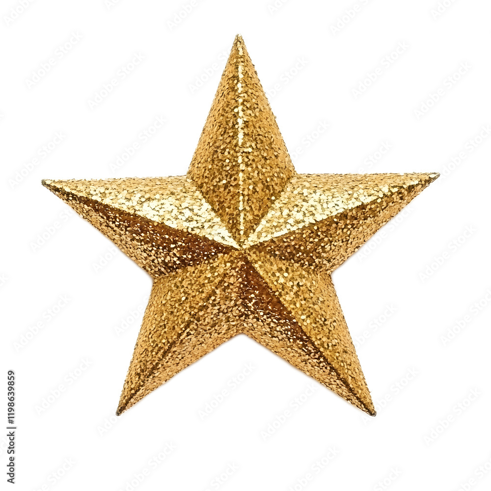Sparkling Golden Star Graphic in Transparent Background Sparkling Golden Star Graphic in Transparent Background