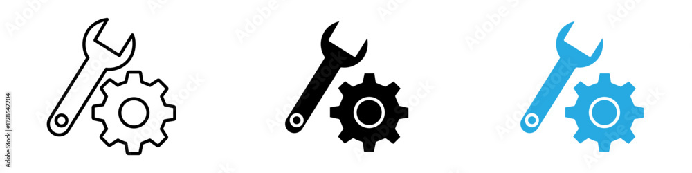 Function icon black white vector outline Function icon black white vector outline