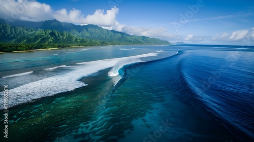 Strong teahupoo waves are threatening to surf.