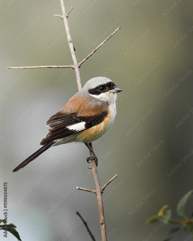 Obraz premium Long tailed Shrike
