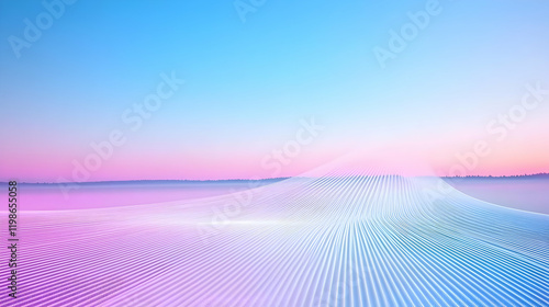 Abstract Background with Flowing Lines Creates a Dynamic Visual Experience with Modern Elegance
