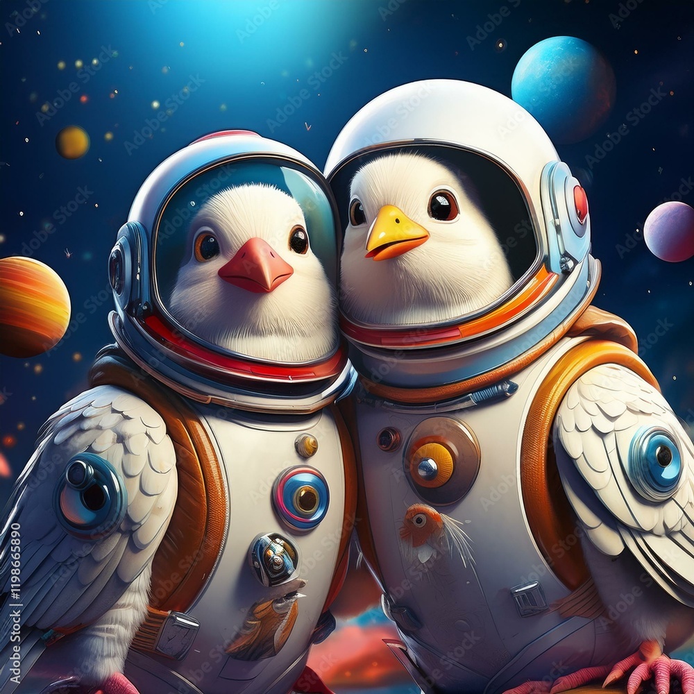Fototapeta premium family, cartoon, animal, fun, animals